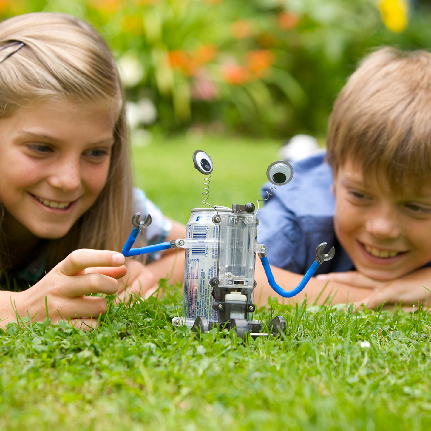 Set de robótica arma un robot de lata