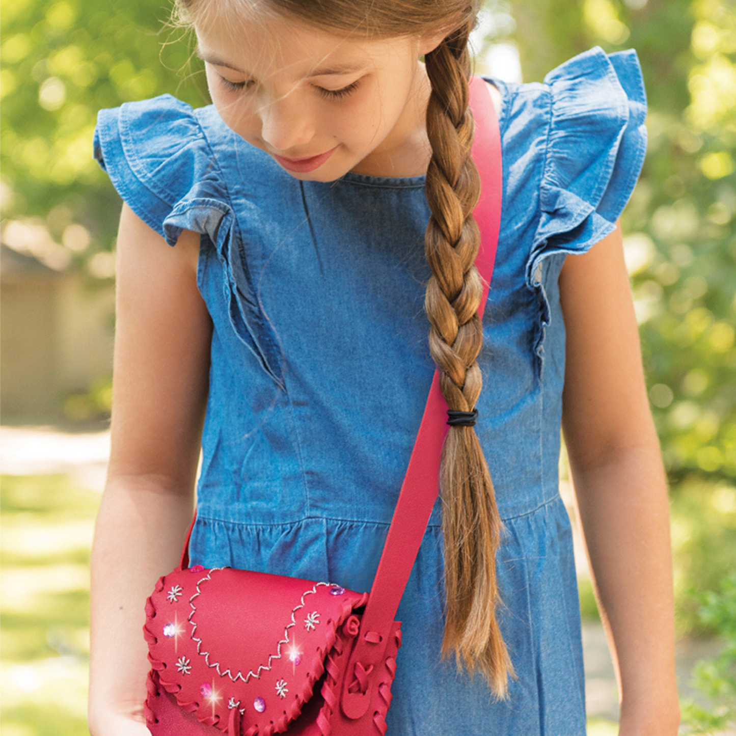 Set diseña una cartera de cuerina DIY