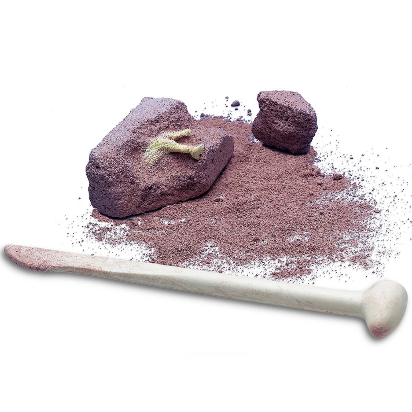 Excava y encuentra dinosaurio brilla en la oscuridad