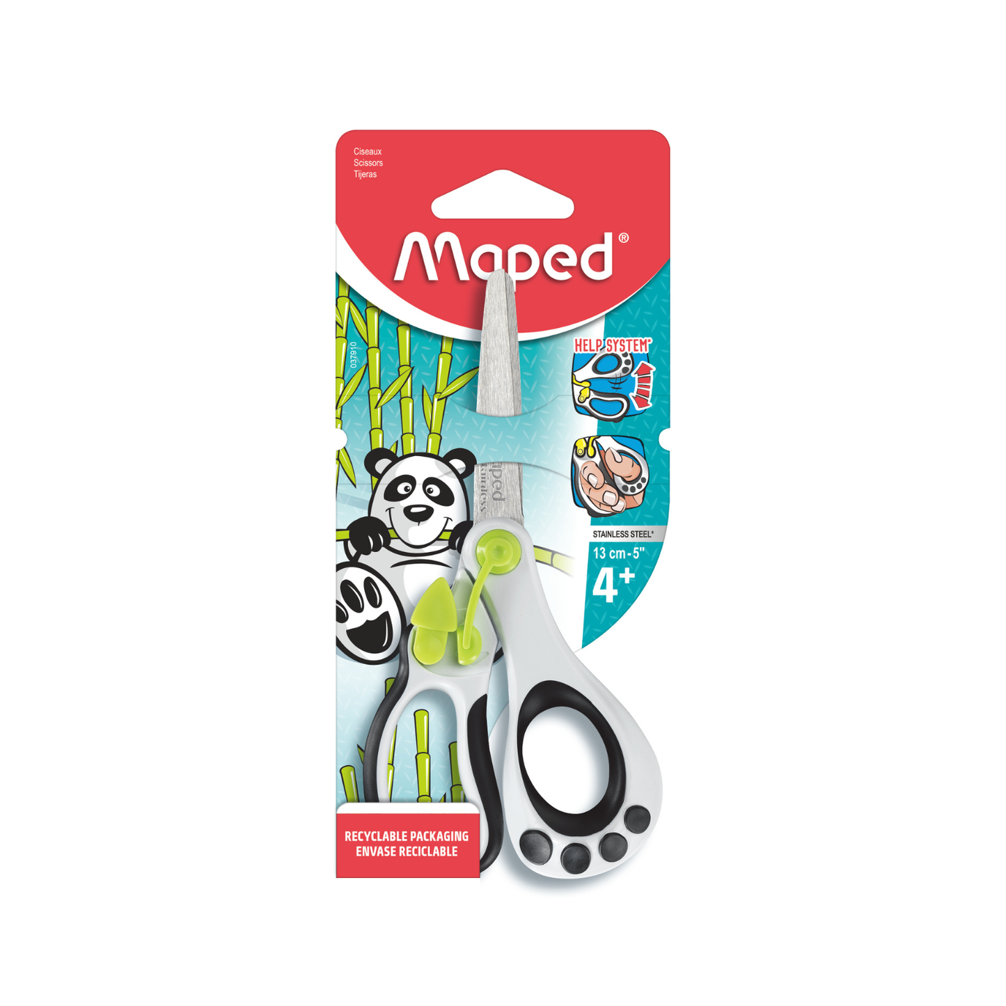 Maped tijeras koopy panda 0 esfuerzo