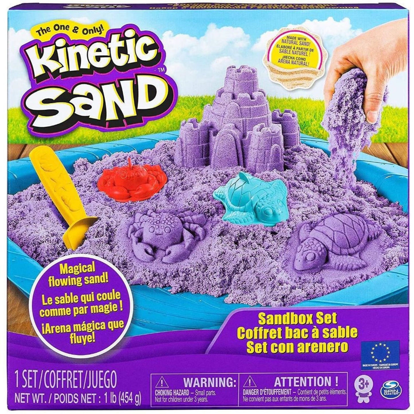 Kinetic Sand set con arenero unidad