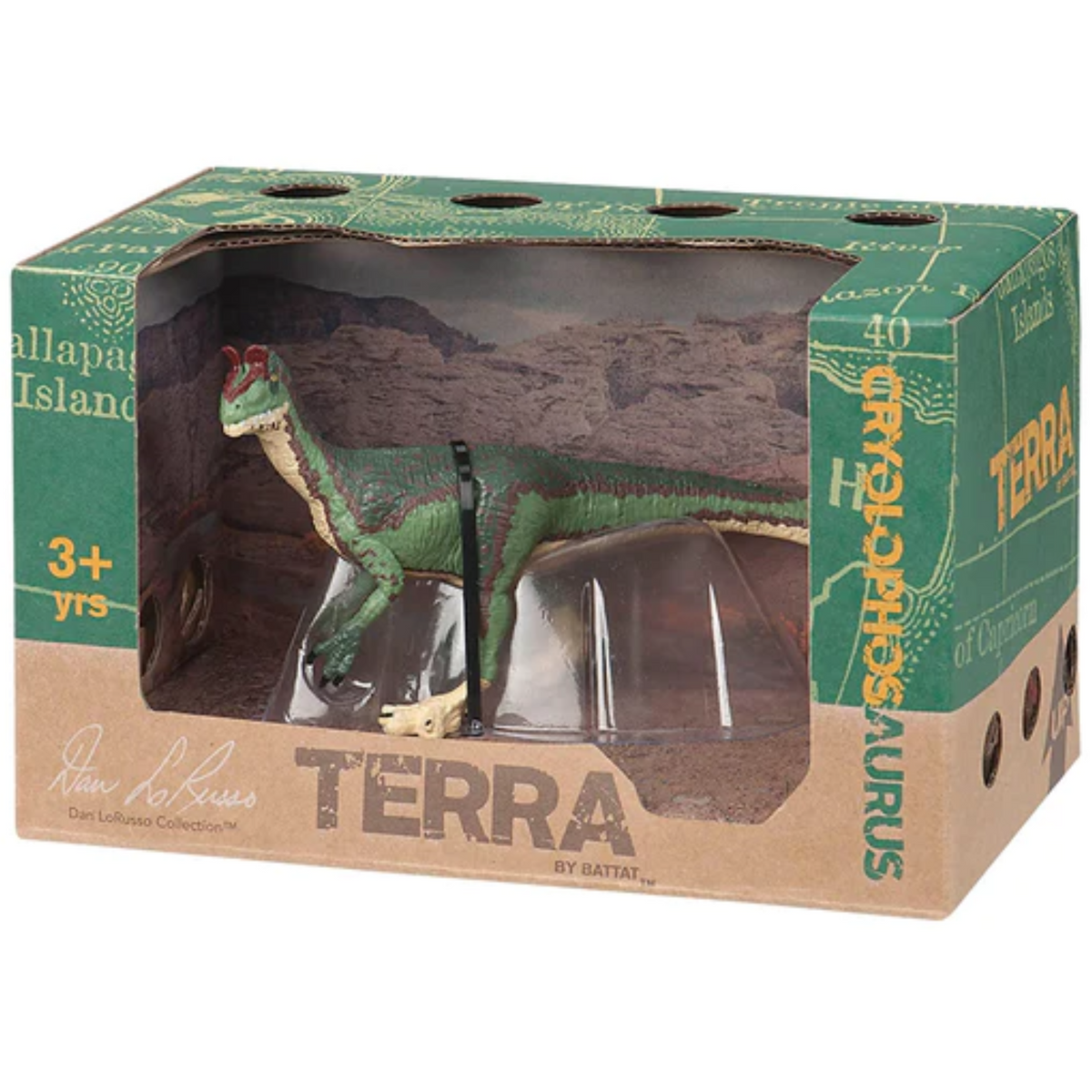Dinosaurio Cryolophosaurus