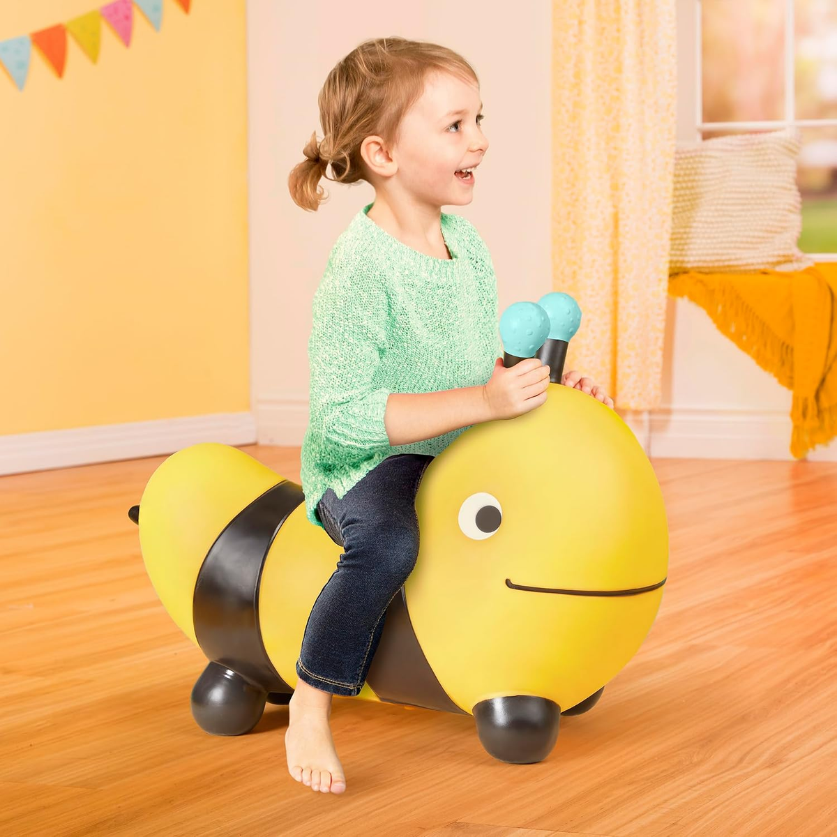 Saltarín inflable abeja