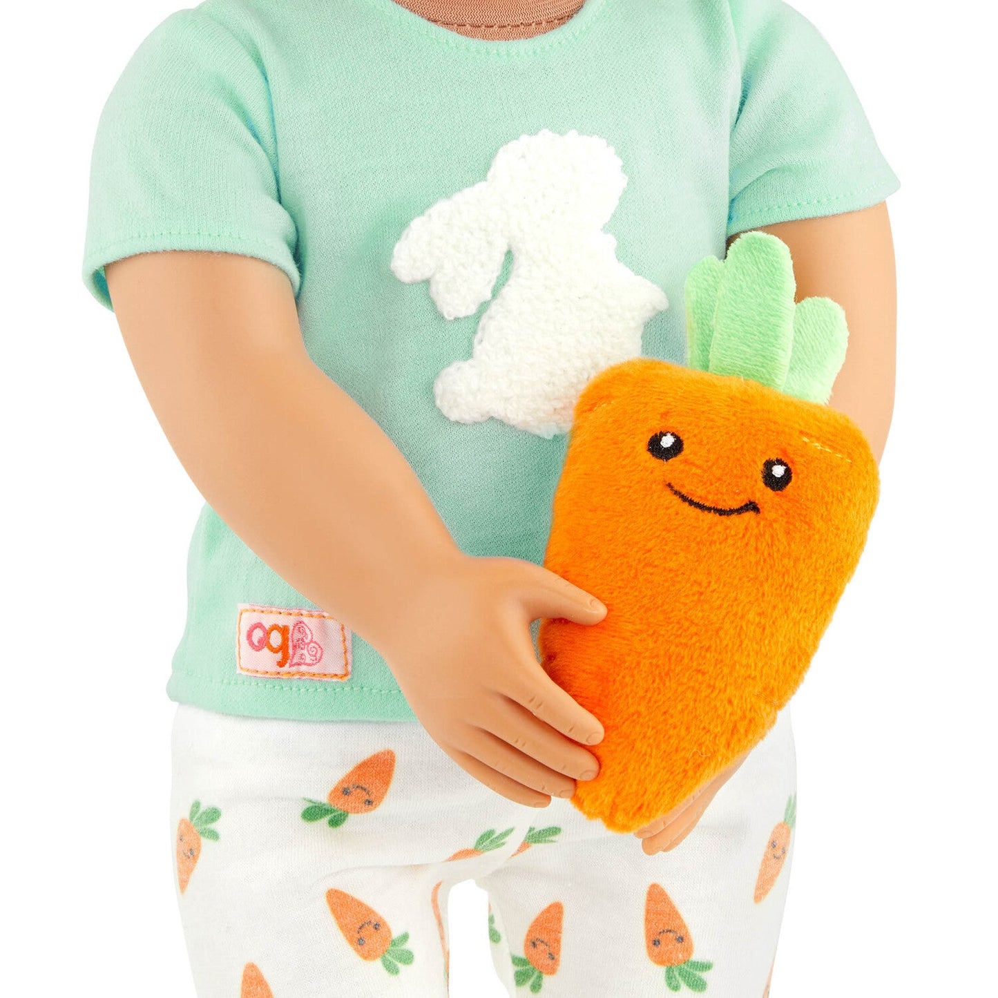 Outfit pijama de conejo con zanahoria