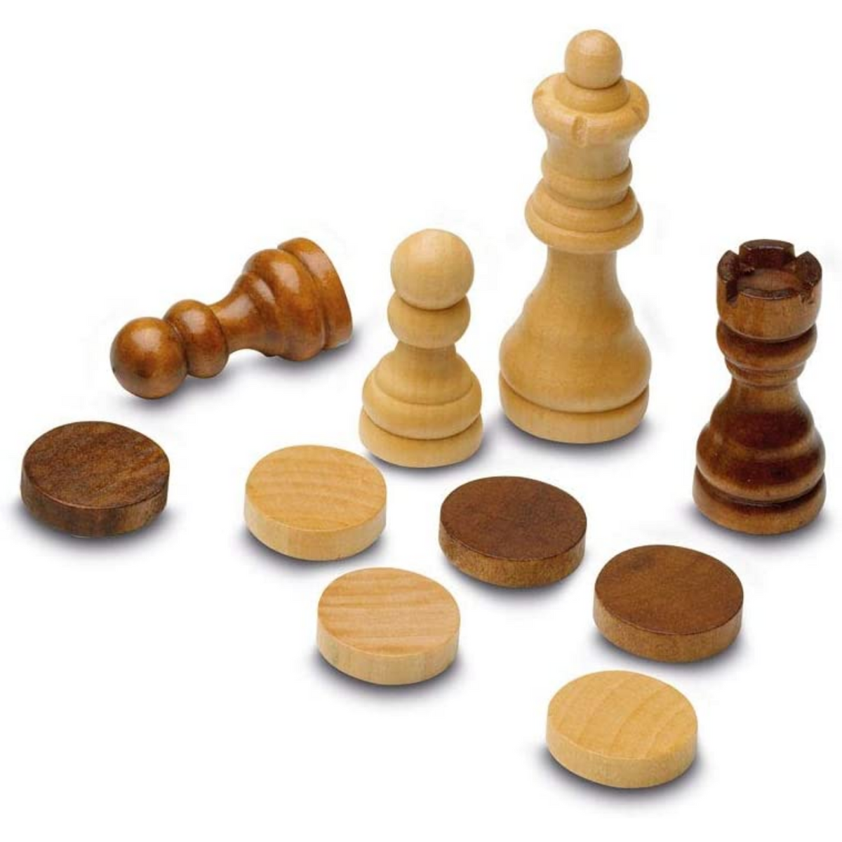 Ajedrez Damas Backgammon 3 En 1 de Cayro – vista 4