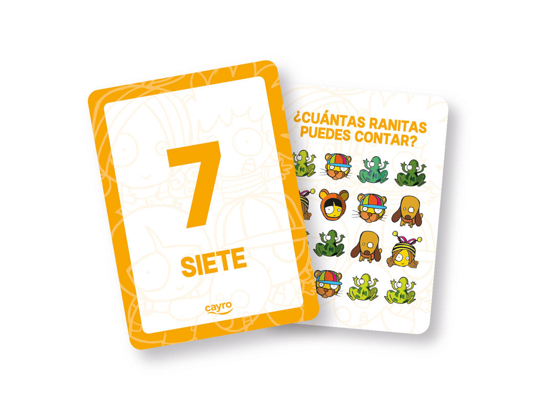 Flashcards Aprende a contar