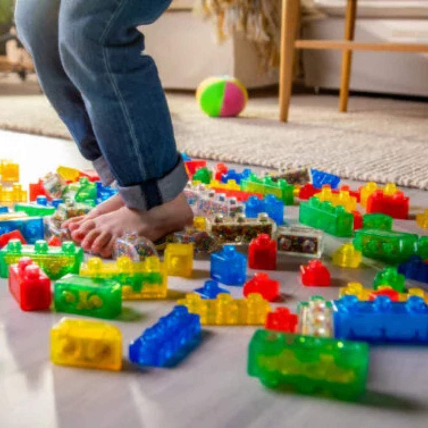 Jelly Blox Newbie set de bloques sensoriales suaves 11 piezas