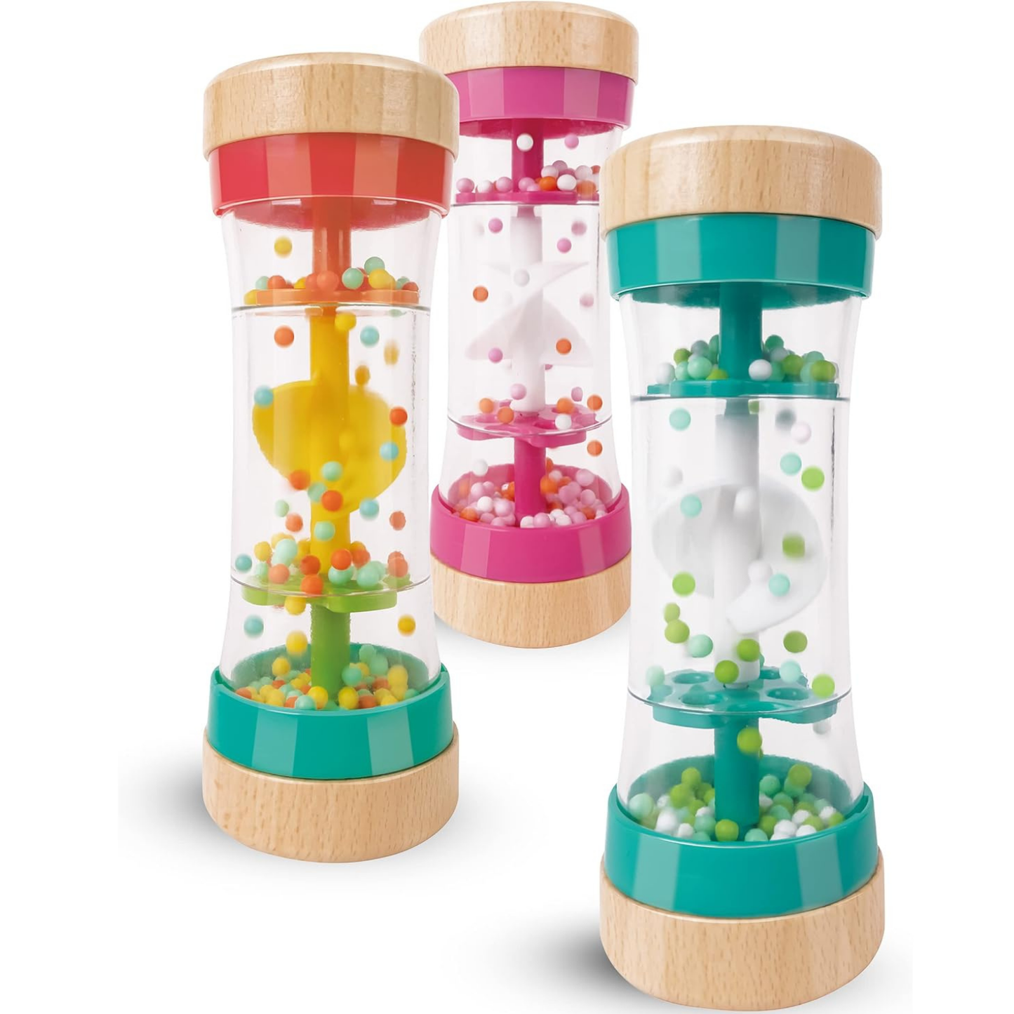 Palo de lluvia de madera Play Essentials - color aleatorio