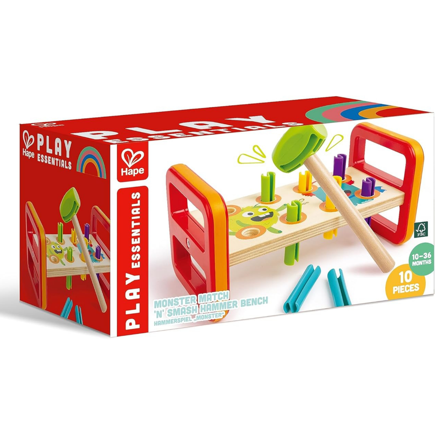 Tablero con mazo para golpear modelo Play Essentials