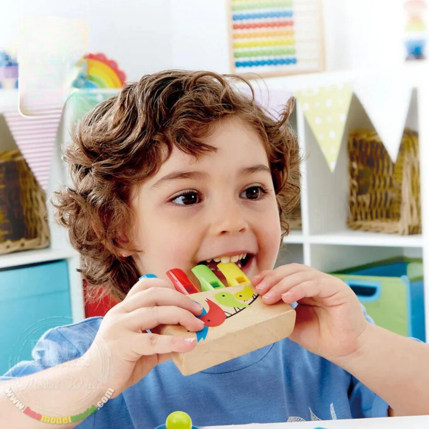 Flauta de pan arcoiris