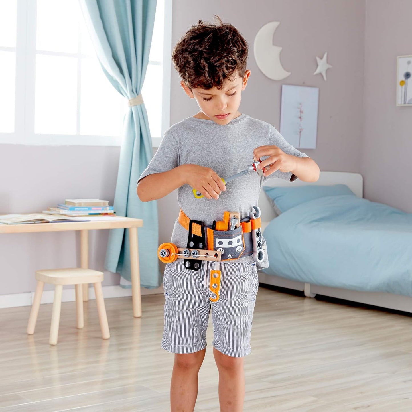 Cinturón de herramientas Junior Inventor 19 piezas