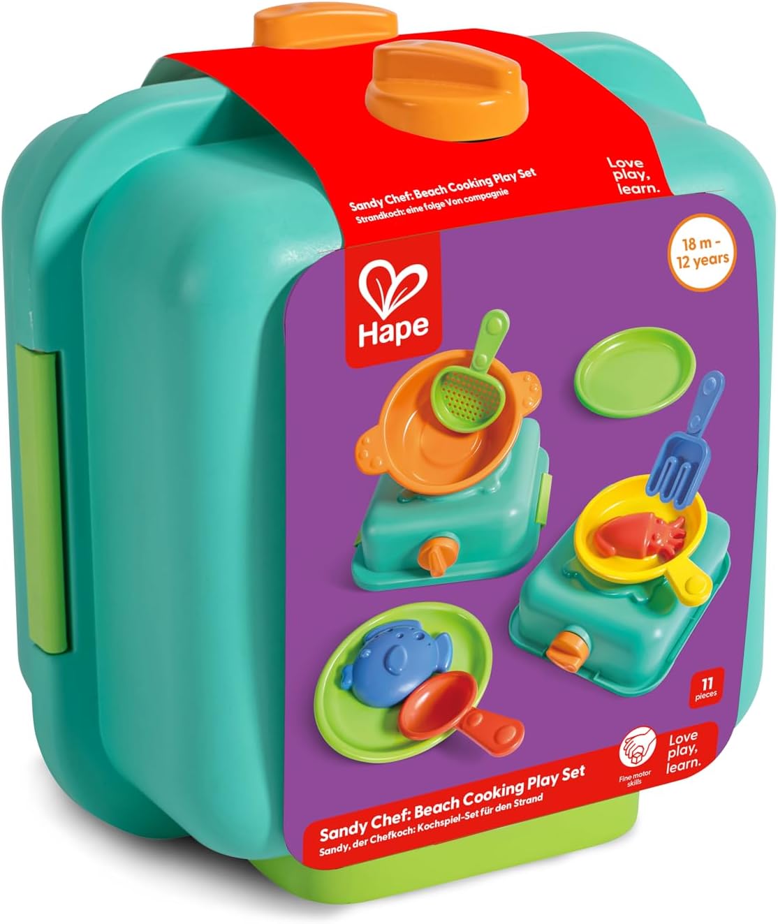 Set de moldes para playa modelo cocina 11 piezas