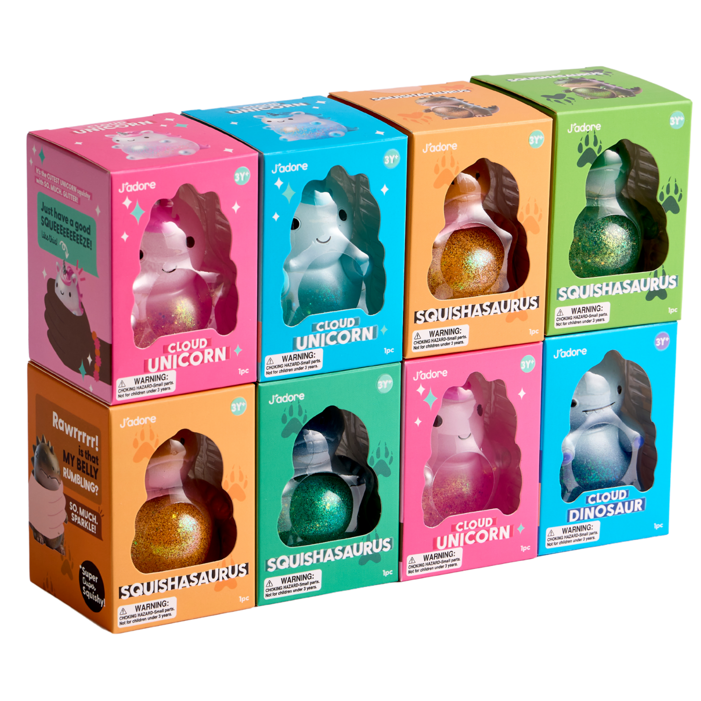 J'adore Fun squishy Squishasaurus Dino Belly - color aleatorio