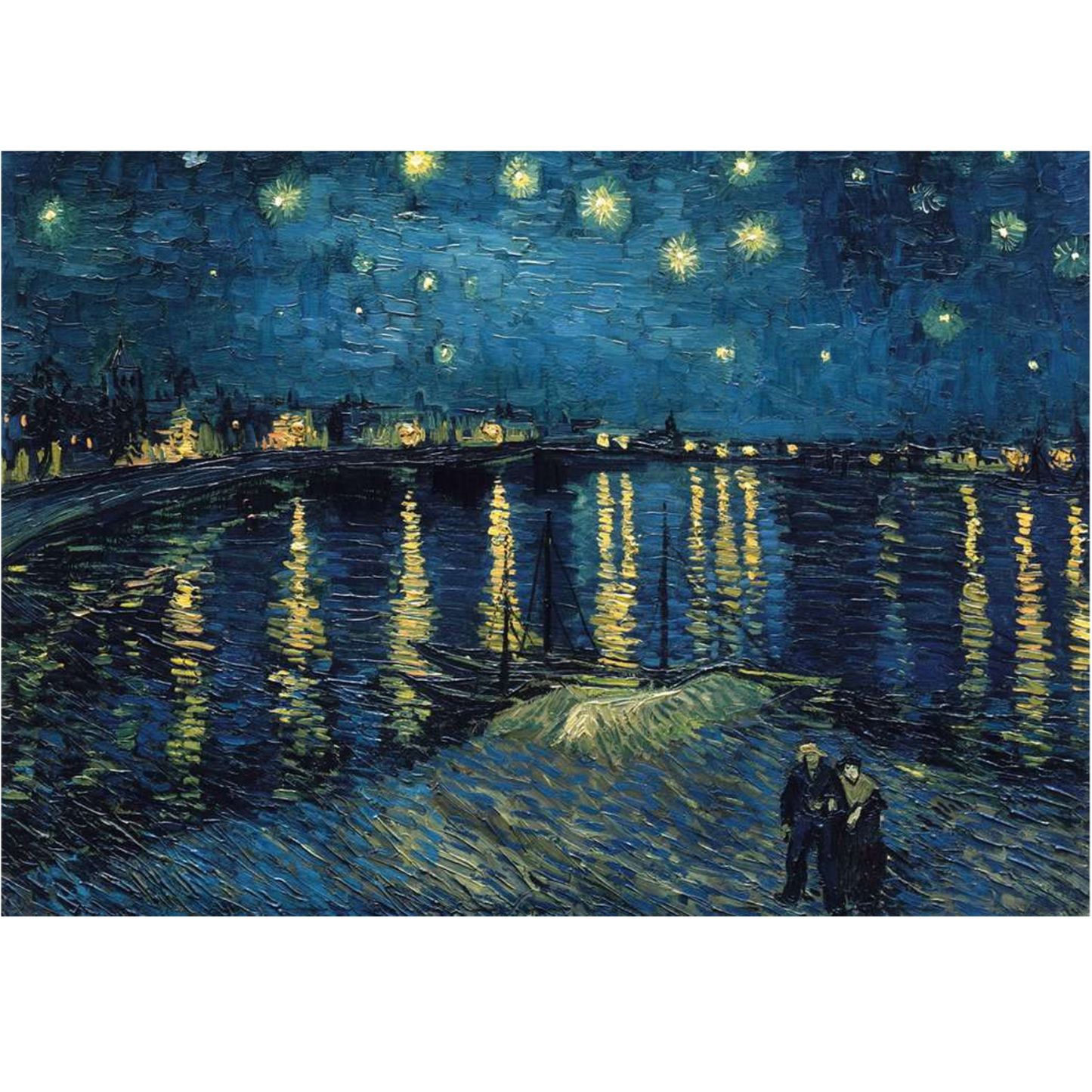 Rompecabezas 1000 piezas Van Gogh Noche Estrellada