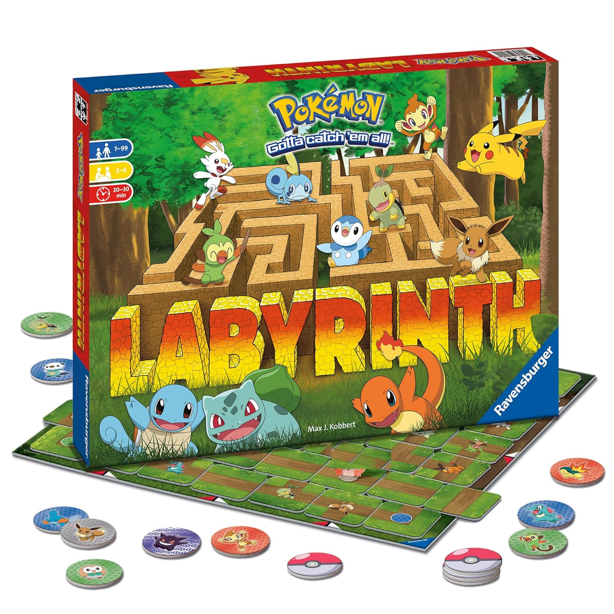 Juego de mesa Laberinto Pokémon de Ravensburger