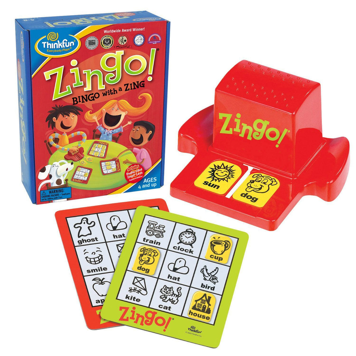 Juego de lógica Zingo! Clásico en inglés de Thinkfun – vista 5