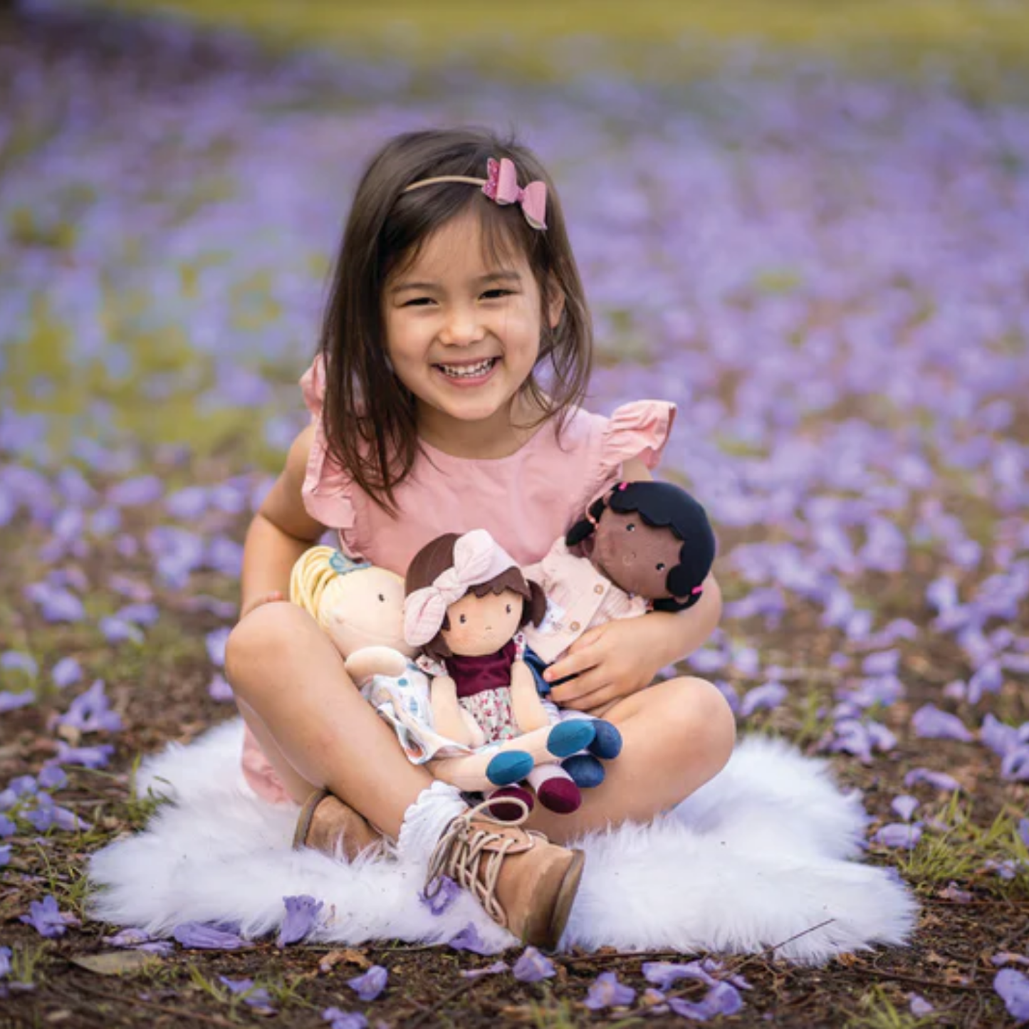 Bonikka muñeca textil suave modelo Alicia 31 cm