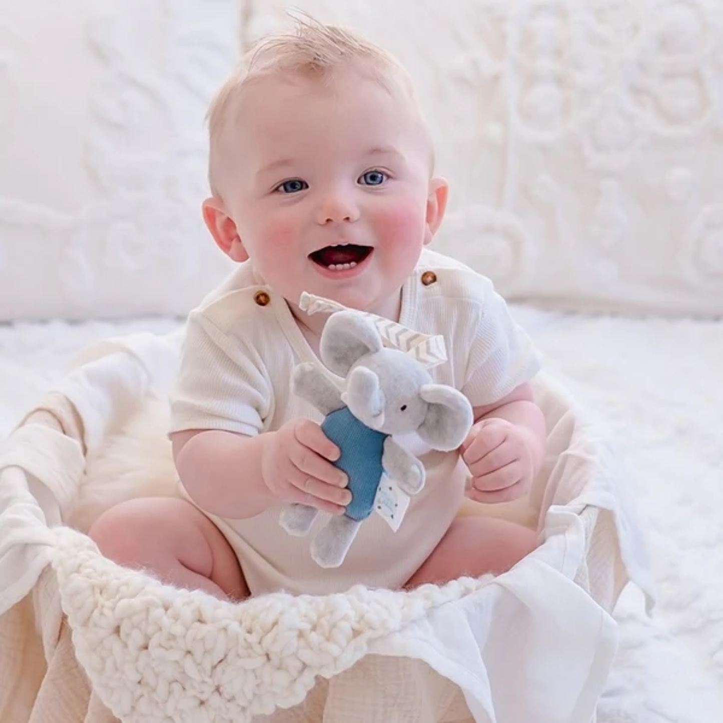 Meiya & Alvin juguete textil colgante para coche modelo Alvin el elefante