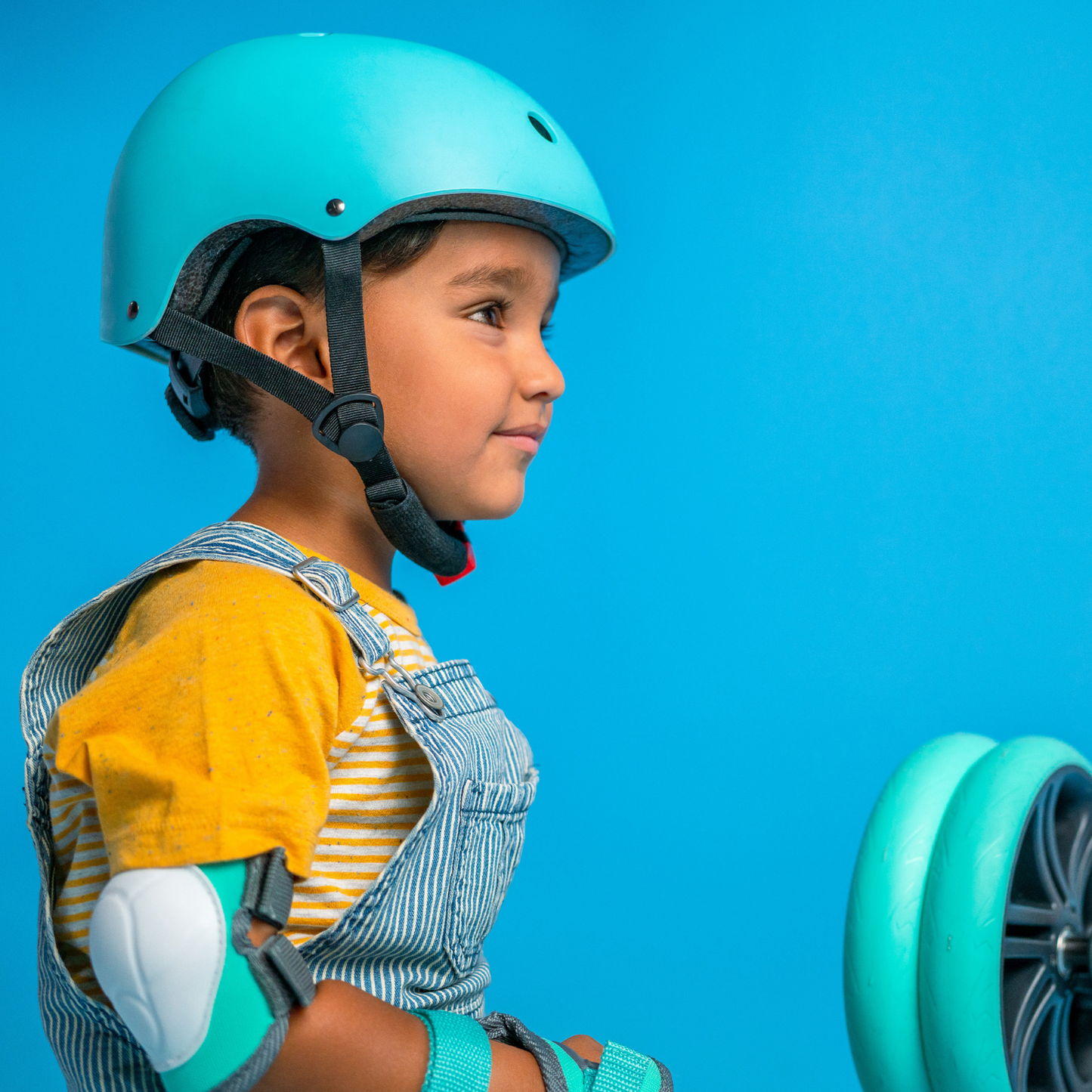 Yvolution casco de seguridad - talla S, color verde