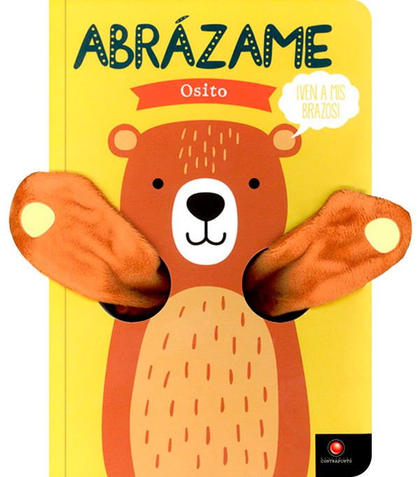 Libro abrázame - osito