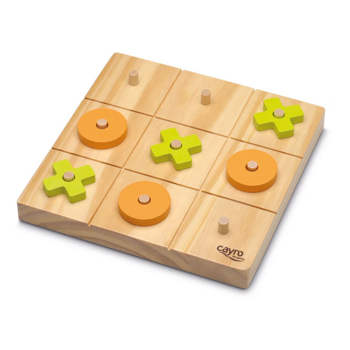 Tic Tac Toe michi de madera de Cayro – vista 2