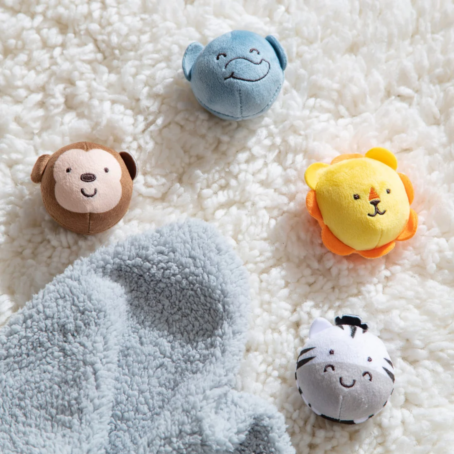 Esferas blandas rollables amigos del safari