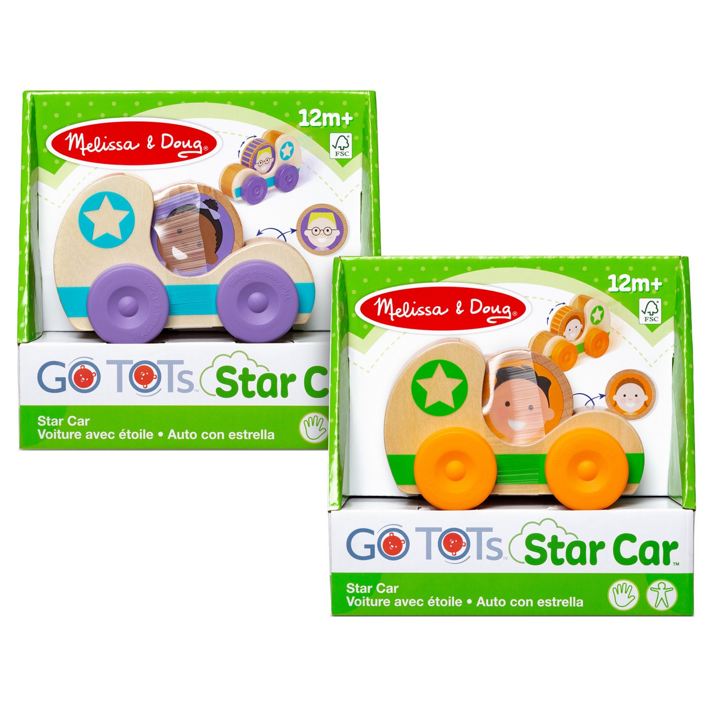 Auto de carrera Go Tots unidad modelo aleatorio