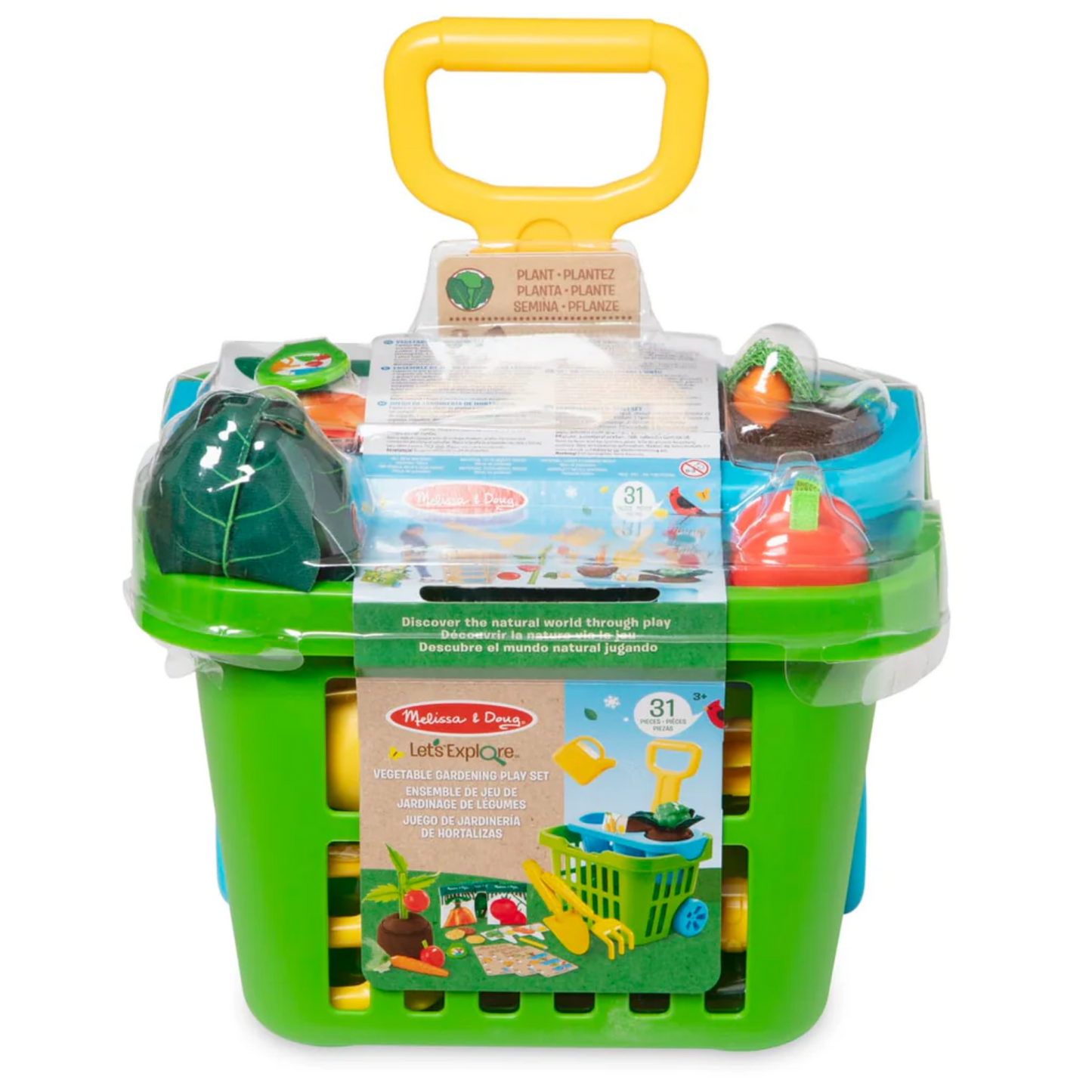 Set de jardinería de vegetales - Exploremos!
