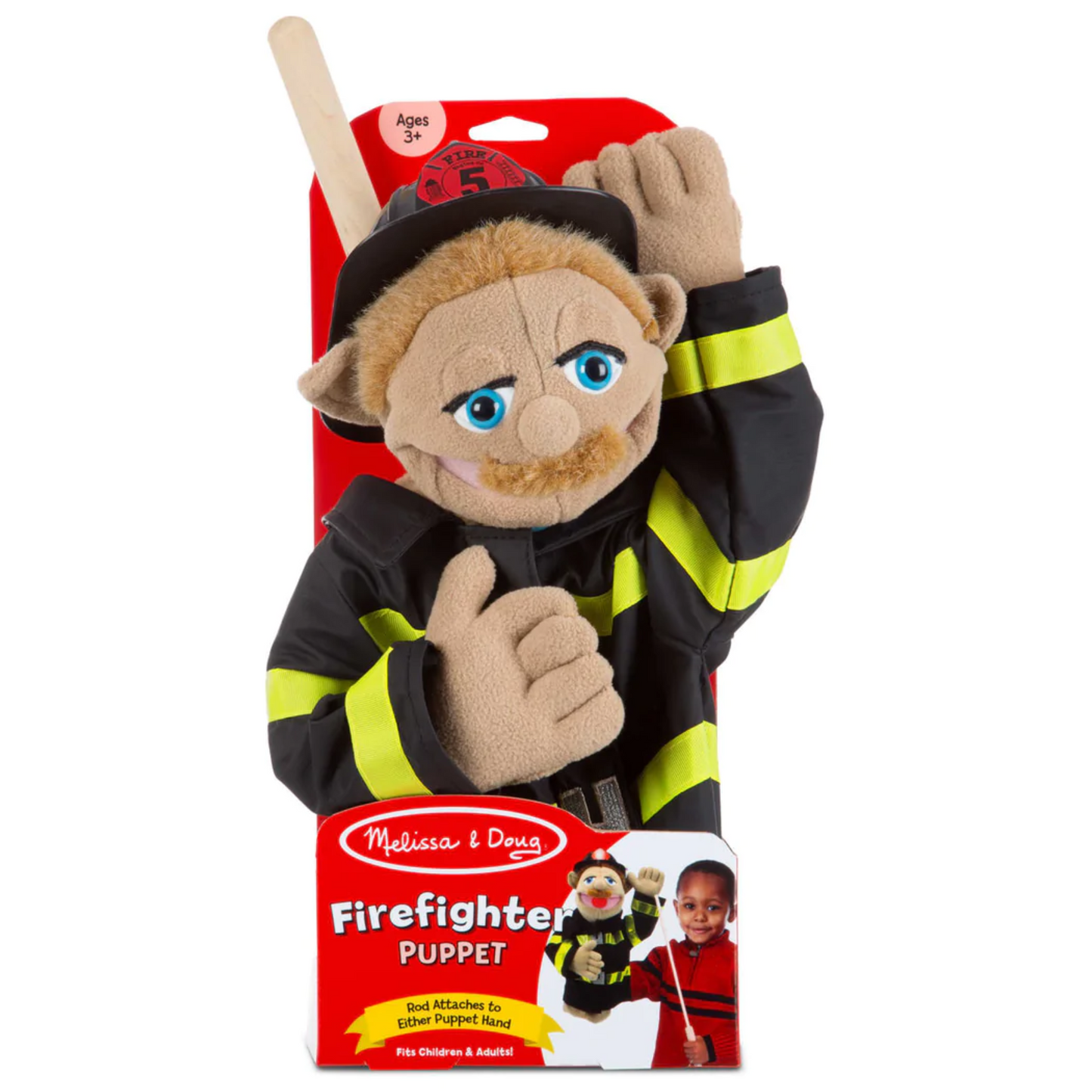 Títere de bombero