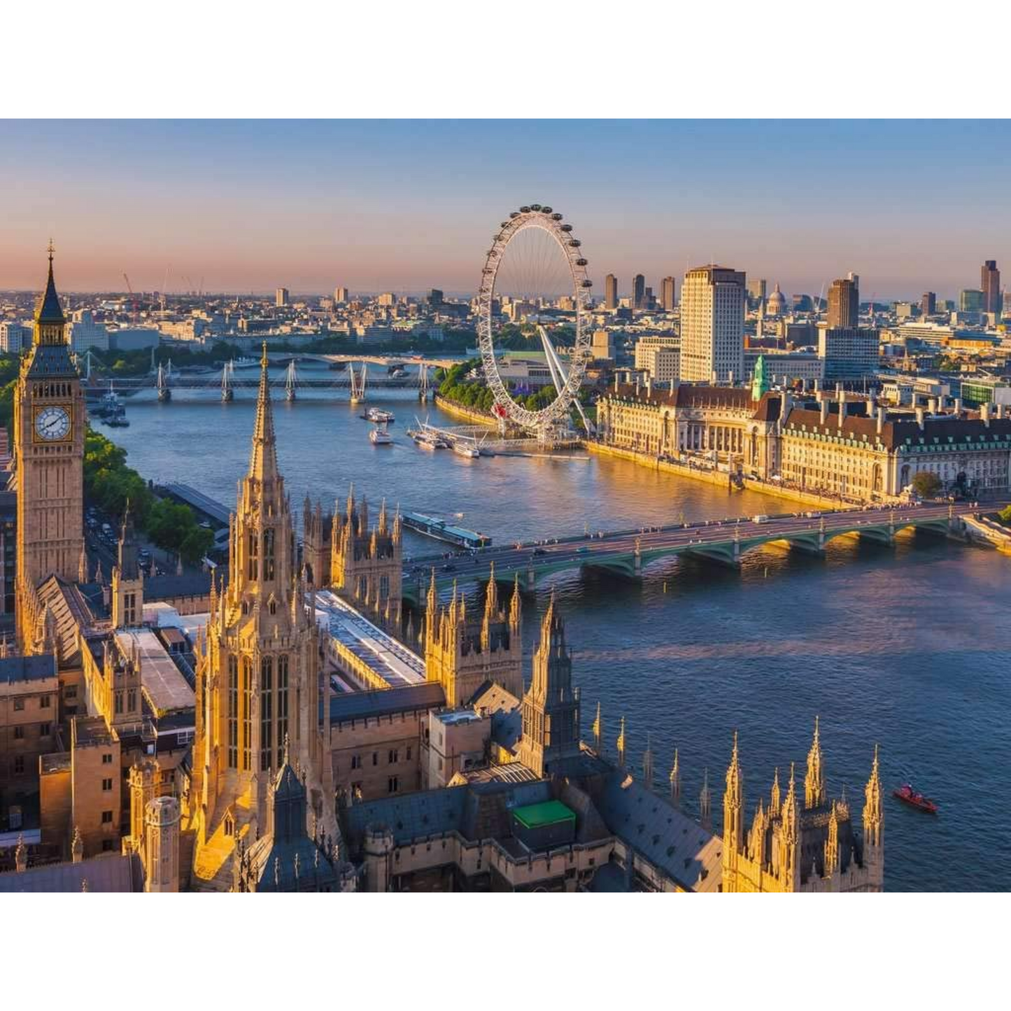 Rompecabezas 2000 pz atmósfera de Londres