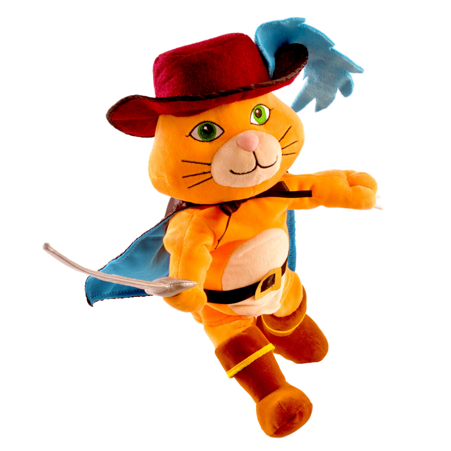 Títere de mano y dedos El gato con botas