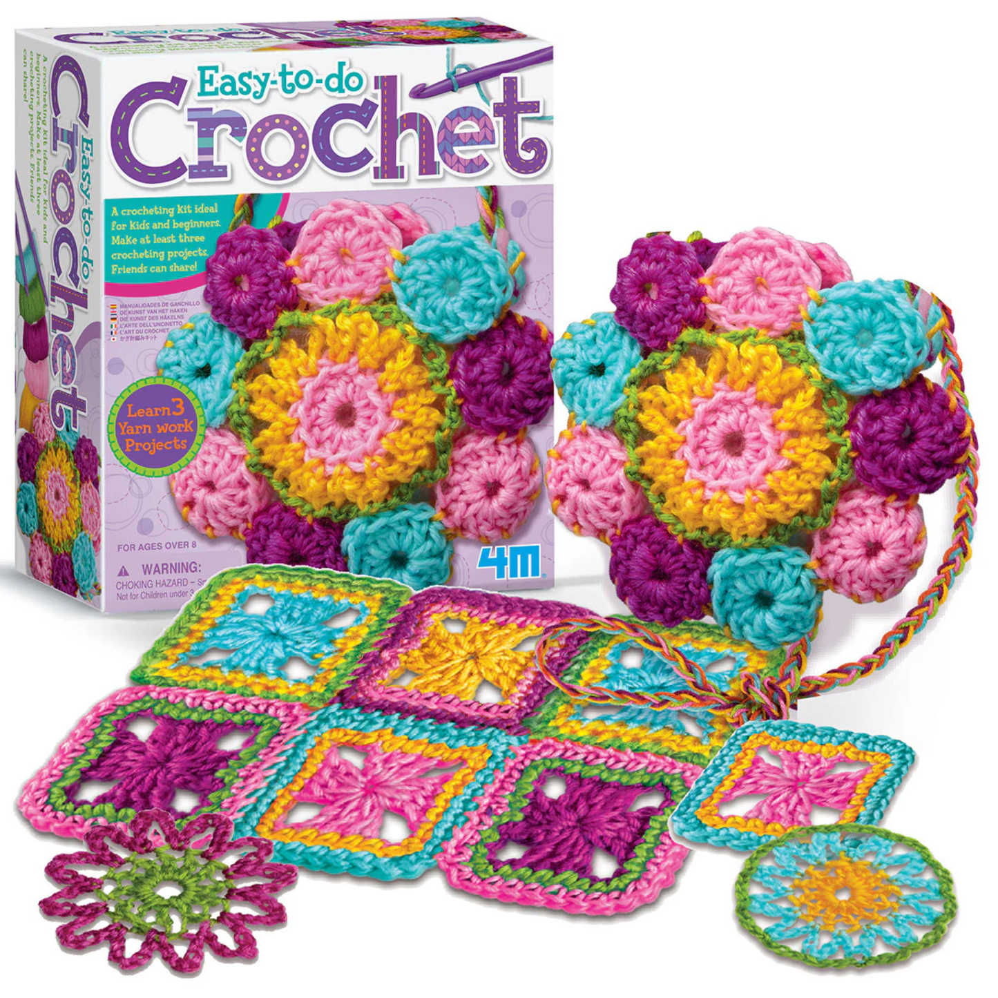 Set aprende tejido crochet DIY