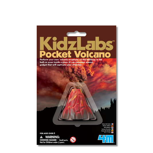 Experimento volcán de bolsillo de 4M