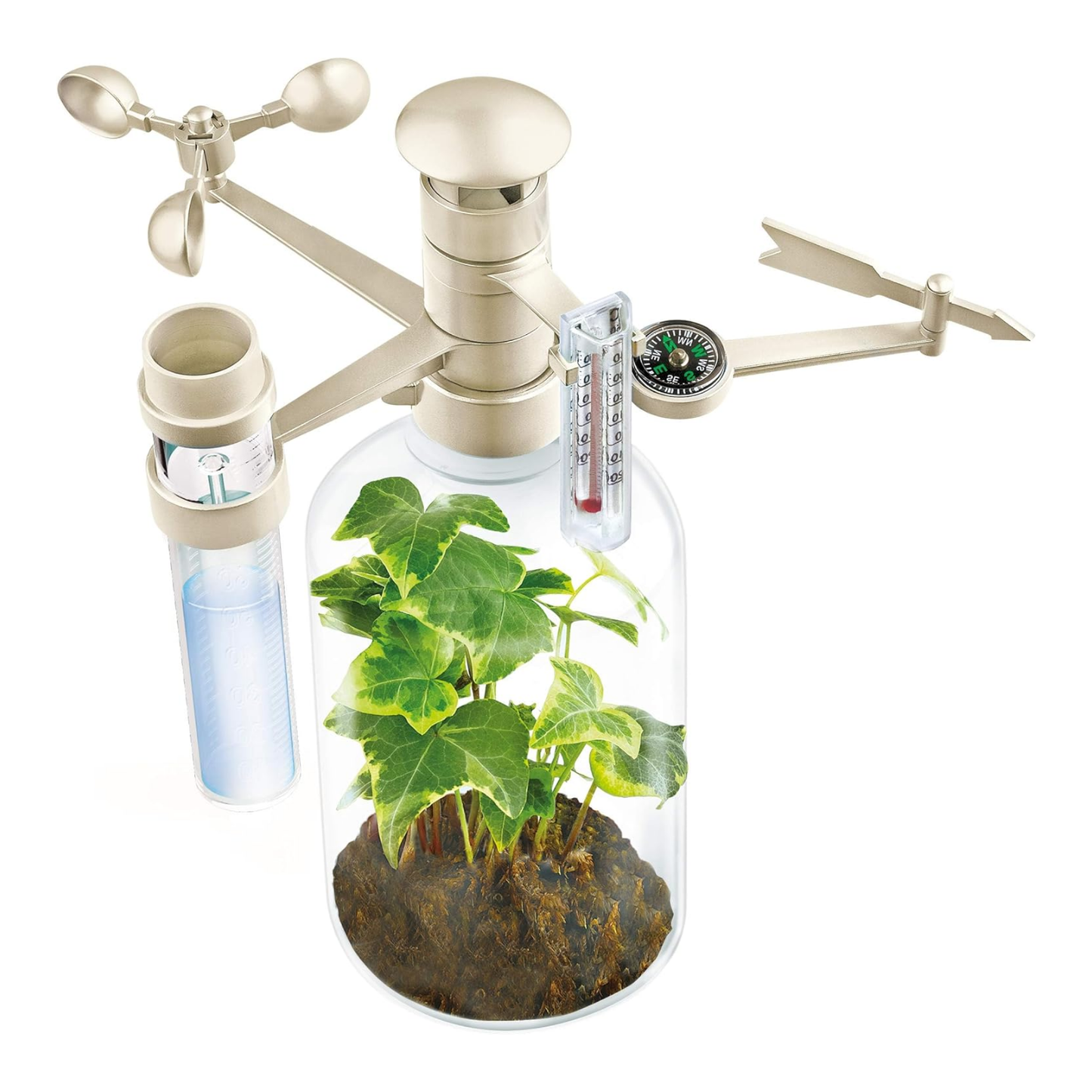 Set de ciencia arma una estación meteorológica