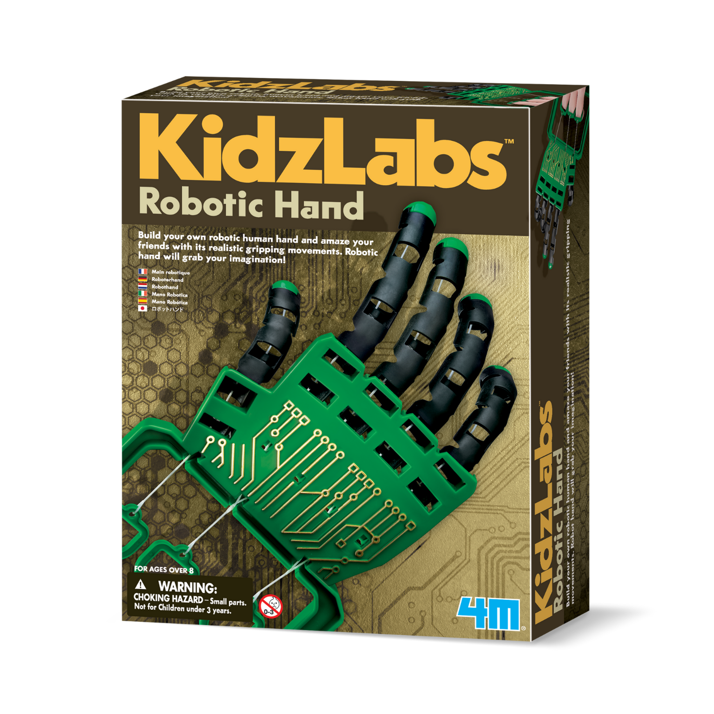 Set de robótica arma una mano de robot