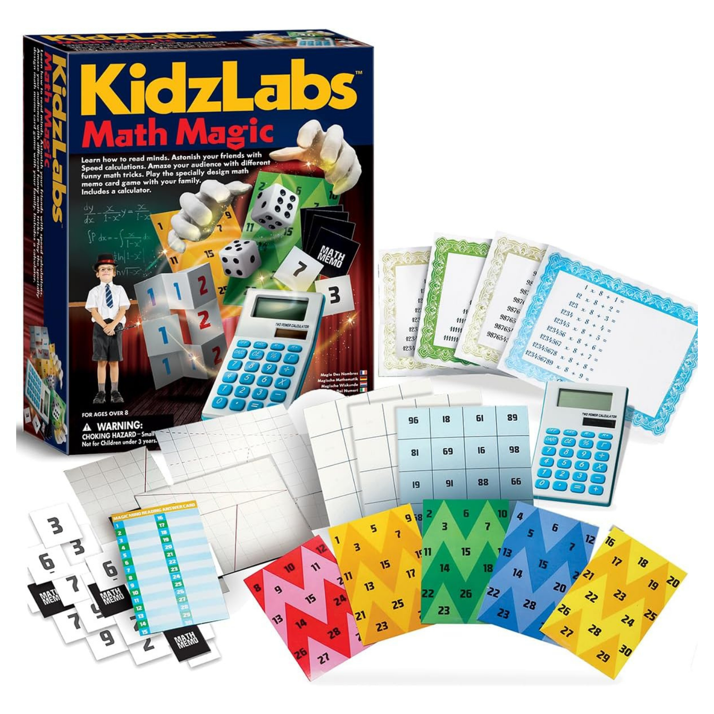 Set aprende trucos de magia con matemáticas