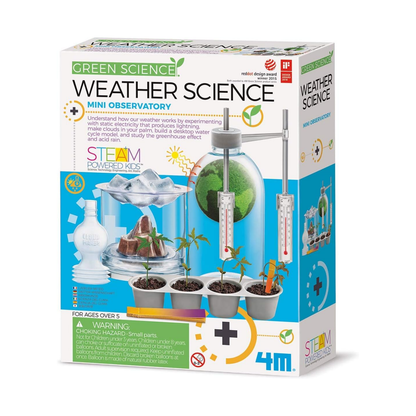 Set de ciencia y experimentos del clima