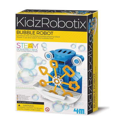 Set de robótica arma un robot para burbujas
