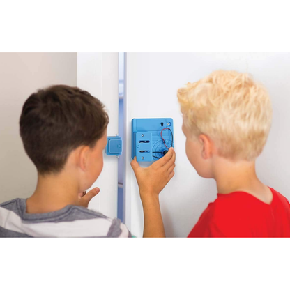 Set de robótica arma una alarma magnética