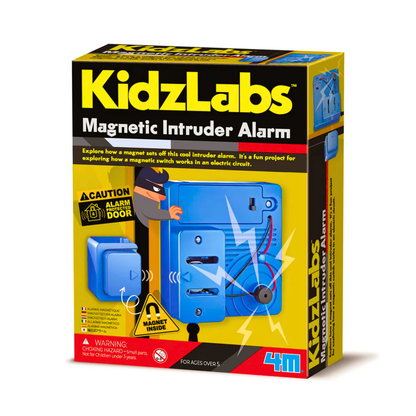 Set de robótica arma una alarma magnética