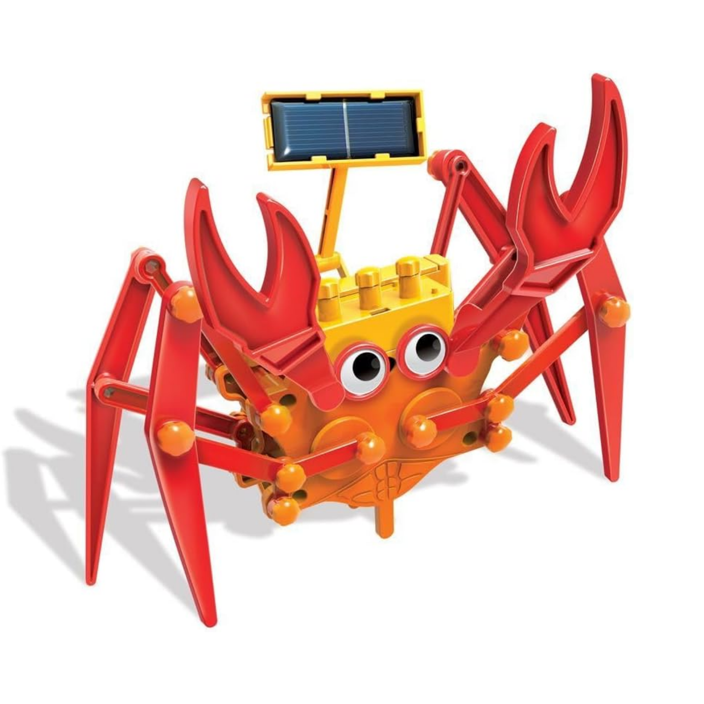 Set de robótica arma un robot híbrido solar de cangrejo