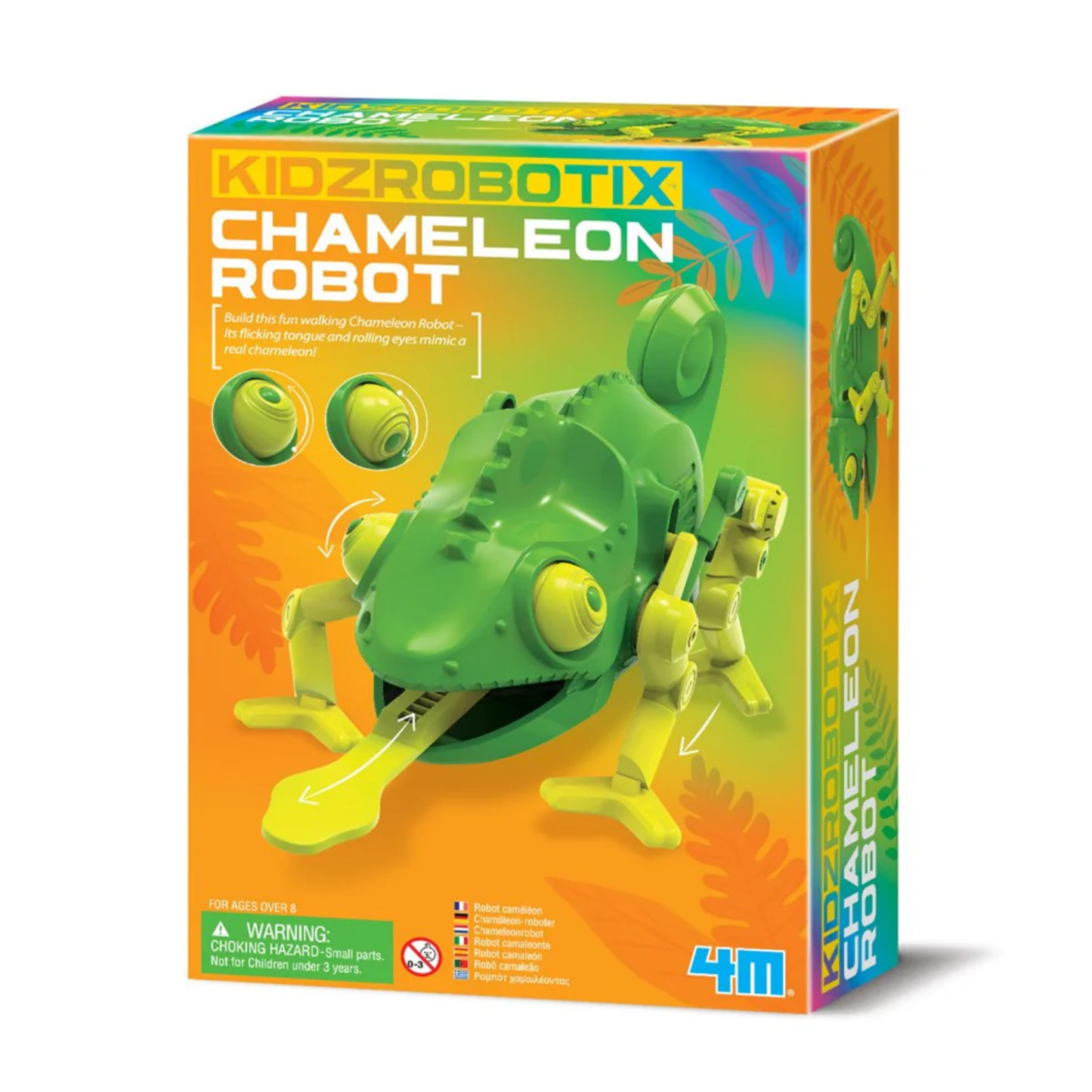 Set de robótica arma un robot de camaleón