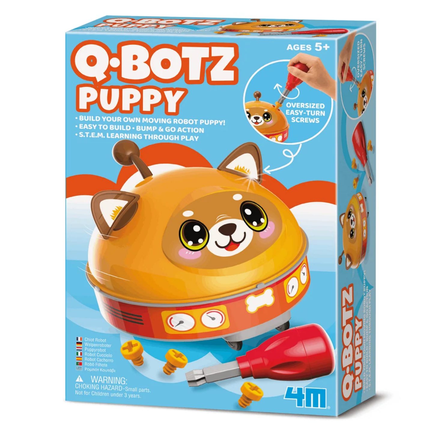 Set de robótica arma un robot de perro Q.Botz