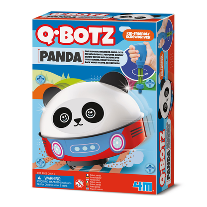 Set de robótica arma un robot de oso panda Q.Botz