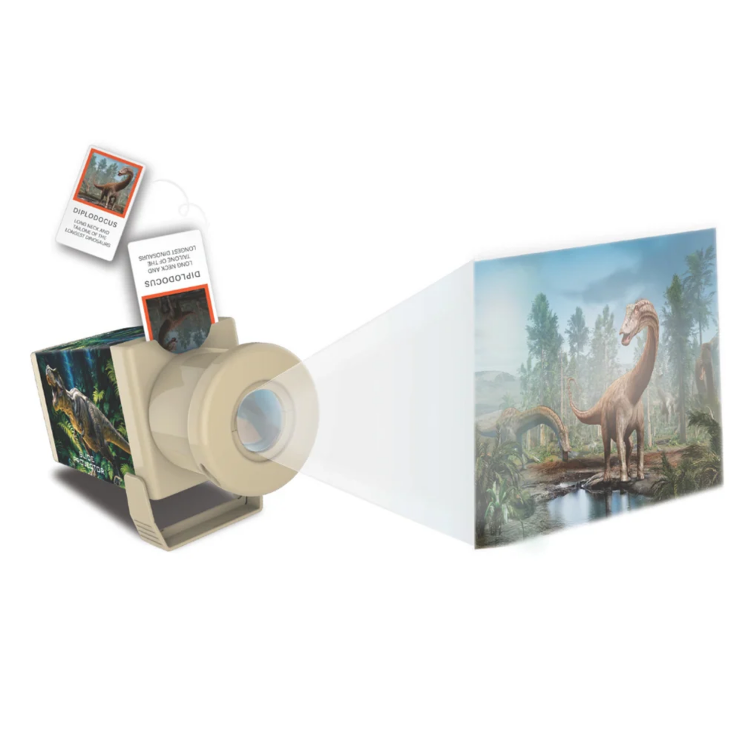Proyector mini de imágenes modelo dinosaurios