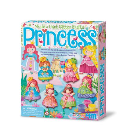 Moldea y pinta figuras modelo princesas DIY