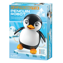 Set de robótica arma un robot de pingüino