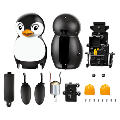 Set de robótica arma un robot de pingüino
