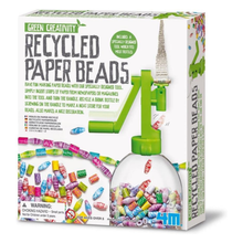 Set crea mostacillas de papel reciclado