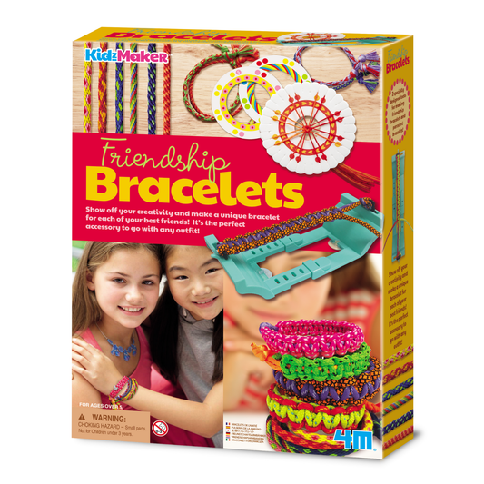 Set crea pulseras trenzadas de la amistad DIY de 4M